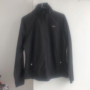 REEBOX Black Lightweight Reflector Jacket, L